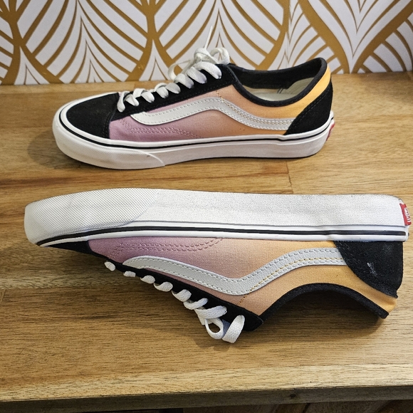 Vans Unisex Multicolor Canvas Sneakers - Picture 6 of 6